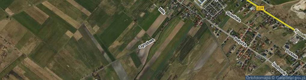 Zdjęcie satelitarne Ogrodowa ul.